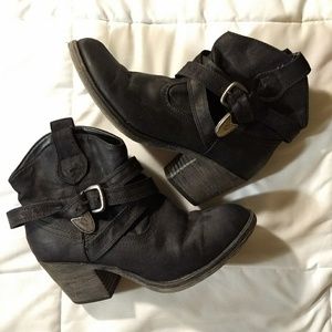 Black booties